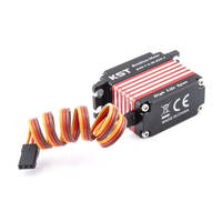 Moteur CC sans balais numérique à engrenages métalliques KST X20-7.4-M-820 30Kgf.cm0.09s avec télécommande, HLS 6BB, utilisé pour les pièces de drone FPV DIY