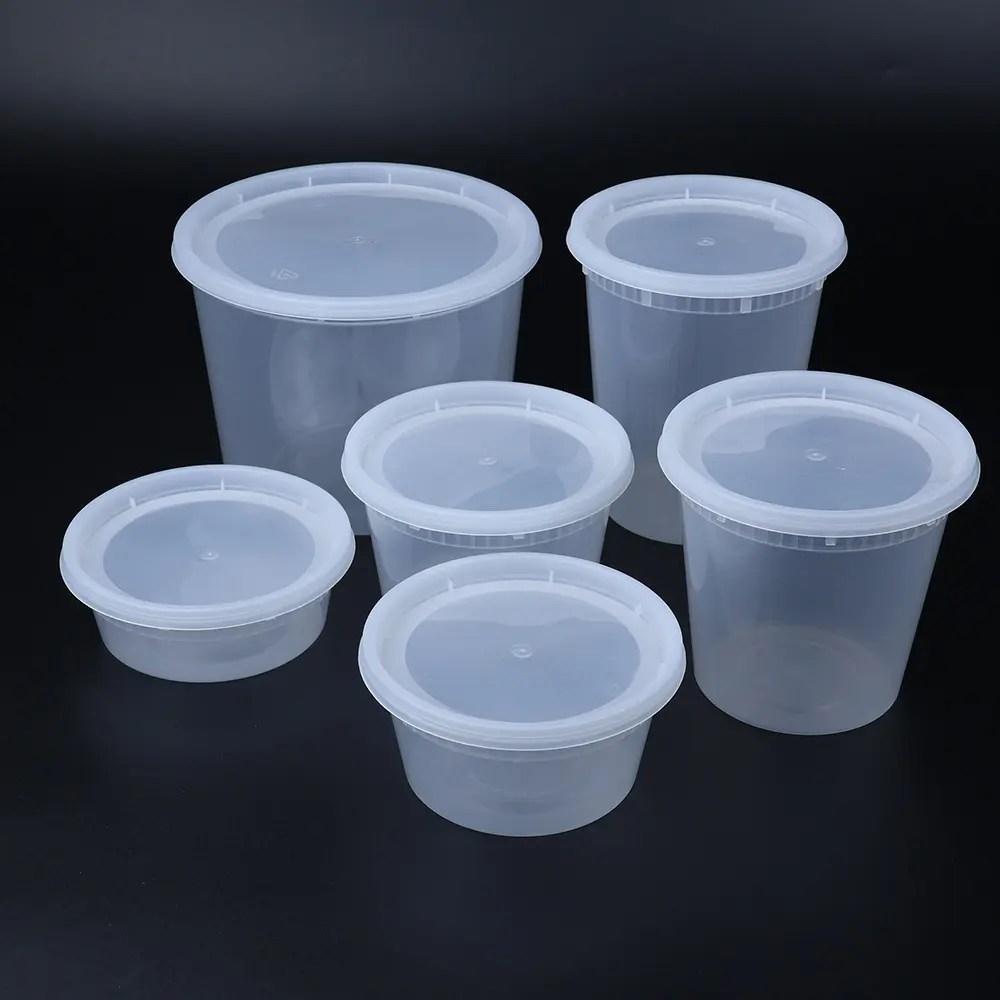 PP Desechable Fast Food Packaging Plastik Box