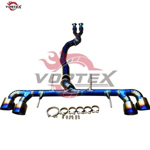 Échappement Catback Valvetronic en Titane de Grade 5 Haute Performance Vortex - Collecteur en Y Avant pour Nissan GTR R35 - Product Image 4