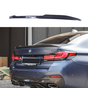 Alerón Trasero de Fibra de Carbono Pulido de Doble Cara para BMW Serie 5 G30 G38 y M5 F90, 2016-2023 - Product Image 1