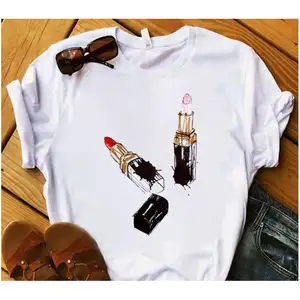 Phụ Nữ Của T-Shirts Nhanh Chóng Khô Bán Buôn Giá Rẻ Thời Trang Màu Đỏ Thể Thao Ngắn Tay Vài Làm Việc Tùy Chỉnh Thực hiện Trẻ Em Giản Dị T-Shirt Cotton