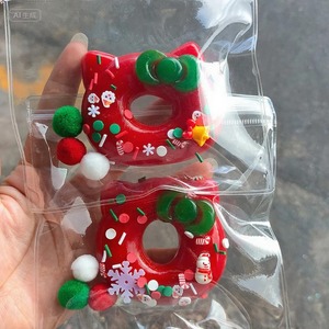 New Xmas Stretchy Sticky Stress Relieve Squeeze Waffle Reindeer Snowman Ginger Santa <b>Squishy</b> Toy for Christmas Gift - Product Image 4