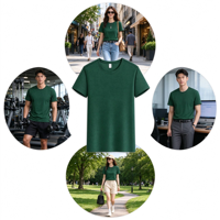Nouveau T-shirt unisexe en tissu texturé rafraîchissant Tech Fila, anti-moustiques, respirant, haute élasticité, logo personnalisé OEM