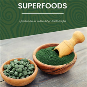 Zhongyiherbs kaynak üreticisi gıda sınıfı mavi yeşil Alga tabletler Spirulina Platensis Tablet sağlık gıda için - Product Image 2