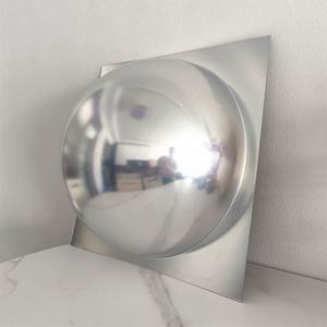 Toptrend 9-Piece Wall Decor <b>Mirror</b> Set 5 Giant Dome Bubble Convex + 4 Flat Acrylic <b>Mirrors</b>-Cutting Shatterproof Seamless <b>Tiling</b> - Product Image 2