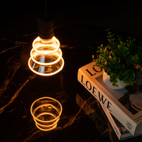 Ampoule LED Saturne pour sapin de Noël, nouveau design, ampoules à filament LED E27 4W 1800K 220-240V pour décoration intérieure