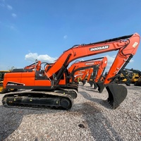 Vente Flash : Excavatrice Hydraulique d'Occasion DOOSAN DX225LC 9C 22 Tonnes Originale pour Projets de Terrassement