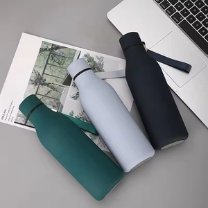 Custom Logo 550ml Double-walled 304 Stainless Steel Vacuum <b>Thermos</b> Flask Insulated Water <b>Bottles</b> With Sealed Lid and Rope - Product Image 4