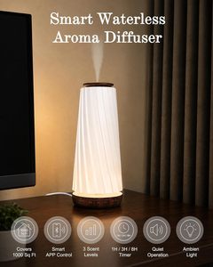 Factory Direct Sale Design <b>Diffuser</b> Fragrance <b>Oil</b> Humidifier Bluetoolth Control Smart Electric USB Essential <b>Oil</b> <b>Diffuser</b> - Product Image 5