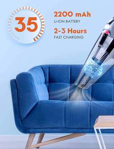 مكنسة كهربائية محمولة للسيارة 4 في 1 12 فولت, مكنسة كهربائية لاسلكية محمولة للسيارة - Product Image 3