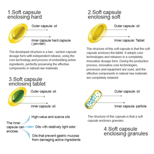Capsules de soutien à la détoxification interne, mélange de fibres végétales pour un nettoyage doux, gélules douces à double couche personnalisées en vrac - Product Image 2