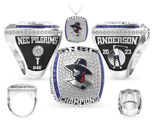 แหวนที่ระลึกการแข่งขันเบสบอลเด็กแบบกำหนดเองส่วนบุคคล ปี 2026, แหวนแชมป์เบสบอล - Product Image 3