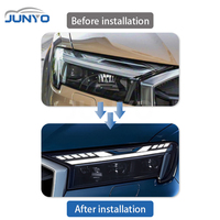 Ensemble de phares à LED Junyo pour Audi Q7 2020-2025, mise à niveau vers des feux de jour à LED haut de gamme