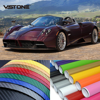 Vinilo Adhesivo de Fibra de Carbono de 1.52M de Ancho, Resistente al Calor, para Carrocería de Automóvil, sin Burbujas, Rollo de Vinilo Decorativo para Interiores y Exteriores