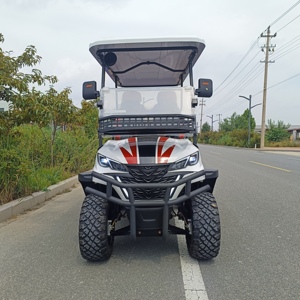 Voiture de golf électrique HKBG 72V à batterie au lithium, homologuée pour la route, voiture de golf de club - Product Image 1