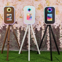 Support trépied facile à assembler, réglable en hauteur, pour cabine photo, mariage, fête, selfie, iPad, appareil photo reflex numérique, machine de photomaton – Expédition depuis l'entrepôt américain