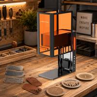Máquina de Grabado Láser Dual Vmyth de Alta Precisión, Refrigeración por Aire, Portátil, de Sobremesa, Diseño Totalmente Cerrado, Alta Productividad
