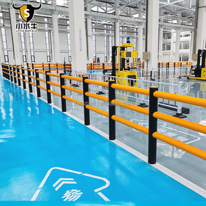 Barrières de sécurité industrielles Little Buffalo pour le lieu de travail - Barrière de circulation en plastique flexible avec taille personnalisable - Product Image 5