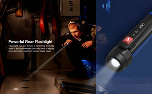 เครื่องทดสอบแรงดันไฟฟ้าแบบไม่สัมผัส CEM AC-15EX ATEX สำหรับ CATIV-1000V ระดับการป้องกันน้ำและฝุ่น IP67 ทนต่อการตกกระแทก 2 เมตร พร้อมเสียงและไฟเตือน รับประกัน 1 ปี - Product Image 5