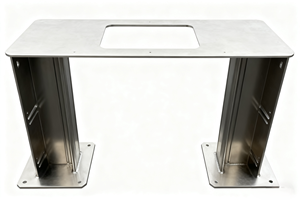 Braket dudukan mesin cuci baja tahan karat dudukan dinding kustom braket dudukan fabrikasi logam dudukan Dinding - Product Image 4