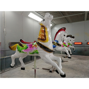 Prix d'usine, parc d'attractions, manèges, mini carrousel portable monté sur remorque pour enfants, petit manège à rouler à vendre - Product Image 5