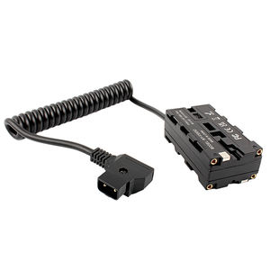 <span class=keywords><strong>C</strong></span>âble enroulé <span class=keywords><strong>D</strong></span>-<span class=keywords><strong>TAP</strong></span> DTAP vers batterie factice double face NP-F550 F750 F970 avec coupleur CC <span class=keywords><strong>USB</strong></span> <span class=keywords><strong>C</strong></span> pour appareil photo Sony - Product Image 6