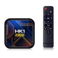 HK1 K8S RBOX Android 13 Set-Top Box 8K TV BOX Digital BT 4.0 WiFi 6 de Doble Banda Quad Core Resolución 8K ROM 2GB/4GB 16GB/32GB/64GB