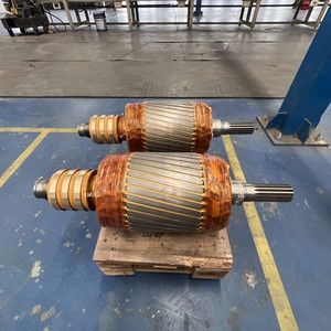 Rotores de Motor de Alta Precisión Personalizados - Prototipado Rápido de Laminación de Acero al Silicio Fundido a Presión en Aluminio para Motores Asíncronos - Product Image 2