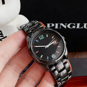 นาฬิกากลไกคุณภาพสูงสำหรับผู้หญิง สแตนเลสสตีล 34 มม. สีฟ้าใส กันน้ำ กระจกแซฟไฟร์ <span class=keywords><strong>GPS</strong></span> สำหรับนักดำน้ำ พลังงานแสงอาทิตย์ คุณภาพสูง - Product Image 6