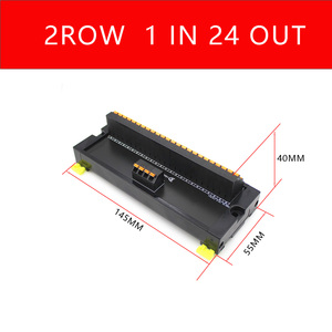 DINレール1イン6アウトプッシュインターミナルブロックPLCオートメーション10A 300V男性/女性電源用途向け - Product Image 5