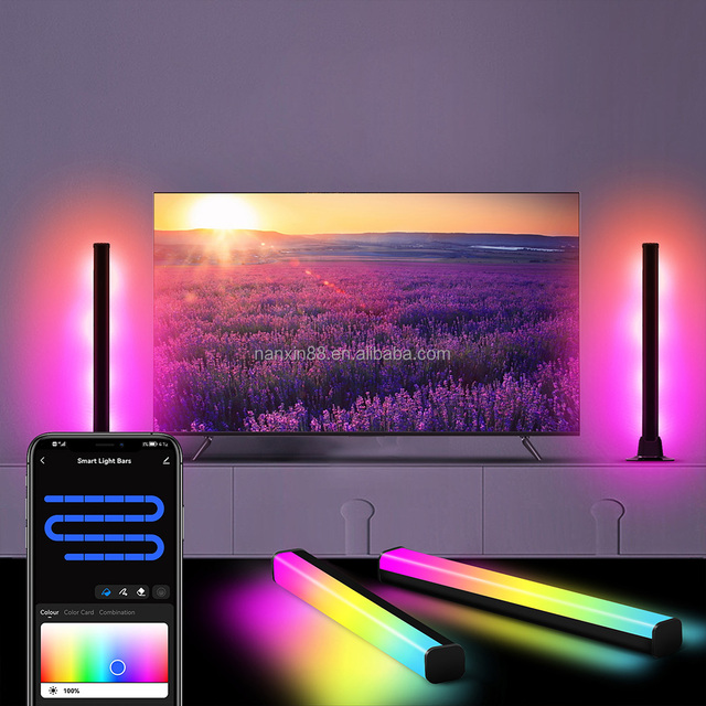 Nanxin K83 Wifi Tuya Alexa Google Assistant Smart Bar Dreamcolor Music Rgbic Ambient Led Lights Bars