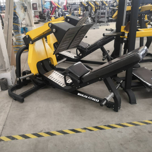 Máquina de gimnasio de uso comercial con placa de carga grande de acero <span class=keywords><strong>para</strong></span> <span class=keywords><strong>prensa</strong></span> de piernas y sentadillas hack en interiores - Product Image 6