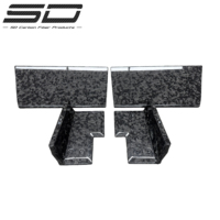 Aileron arrière en fibre de carbone Hotter SD pour Tesla Cybertruck, style Msy, kit large, directement de l'usine, haute performance