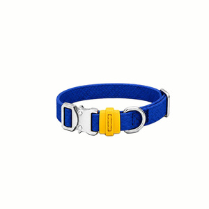 Collier pour chien en PVC tissé à blocs de couleur, imperméable et durable - Product Image 4