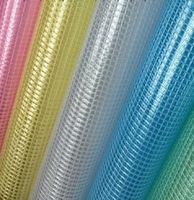 Bâche en pvc 1000d * 1000d, tissu maille transparent, bâche en pvc