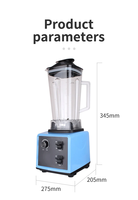 Silver Crest Commercial Portable Alimentaire Légumes Presse-agrumes Électrique Mélangeur Mélangeur Haute Vitesse Mur Casser Machine