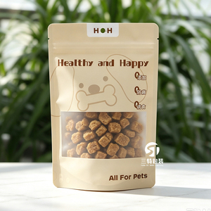 Bolsas de comida liofilizada para perros de Corea del Sur, 50g, 100g, 250g, con cierre hermético, ventana y estampado digital. - Product Image 5