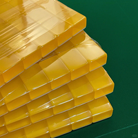 Juego de Mahjong Americano de Acrílico de Lujo Moderno, 144/166 Fichas, Profesional, Color Naranja Jelly, Bajo Pedido Mínimo