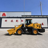 1 Ton 2 Ton 3 Ton Wheel Loader - Desain Kompak untuk Lokasi Konstruksi
