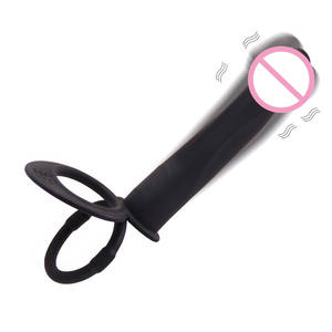 Caldo di Vendita di Sesso Maschile Usura Del Gel Del Silicone di Simulazione Fallo Vibratore per Le Coppie Risuona - Product Image 6