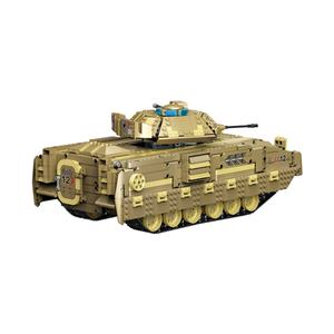 New Arrival MY86001 Kids Plastic Tank Missile <b>Building</b> Blocks <b>Model</b> Toys Bricks - Product Image 2