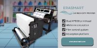 Imprimante DTF professionnelle Erasmart A1 60 cm avec agitateur et sécheuse, machine d'impression de t-shirts pour les petites entreprises, prête à l'emploi
