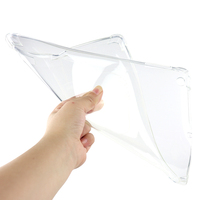 Housse pour tablette Air Bumper Anti-knock pour iPad 2/3/4 9.7 pouces Crystal Clear Soft TPU Tablet Cover pour iPad Accessoires