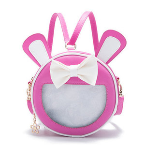 Sac à dos d'école de mode, fabriqué en chine, Logo personnalisé Itabag avec épingles de fenêtre transparentes en Pvc Transparent - Product Image 1