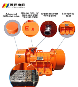 Chất lượng cao yutong MVE-300/3 công nghiệp 160W 3kn 220V/380V rung động cơ <span class=keywords><strong>CE</strong></span>/CCC chứng nhận gang/Nhôm Nhà ở cho - Product Image 2