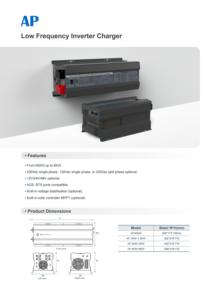 Inversor de baja frecuencia de 600W a 6KW con controlador solar MPPT integrado - Product Image 2