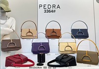 Sacs à main en cuir brillant PEDRA 3364 2026, sacs à main de luxe pour femmes, sacs à main pour filles, sacs de soirée