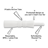 Bâtonnets de décompression pour bébé pour soulager les coliques et la constipation chez les nourrissons, 10 pièces pour produits pour bébés