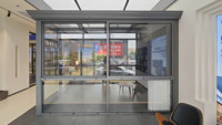 Deioux Hochwertiges Aluminium-Legierungs-Hebe-Schiebefenster mit Schlankem Aluminiumrahmenprofil für Schlafzimmer zu Wettbewerbsfähigem Fabrikpreis