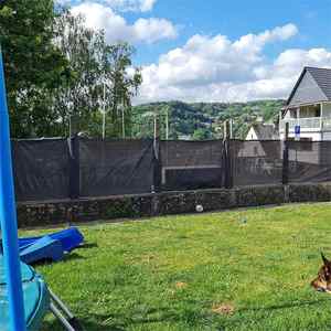 Nhiệm Vụ Nặng Nề 3 'X 10' Màu Xanh Lá Cây Riêng Tư Màn Hình Hàng Rào HDPE Vườn Lưới Windproof Gấp Tính Năng Ngoài Trời Tường Hiên Bóng Râm Net Bìa - Product Image 4